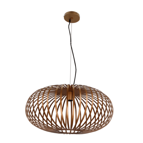 Curvato Hanglamp - 1 Lichts - Ø60cm - Goud