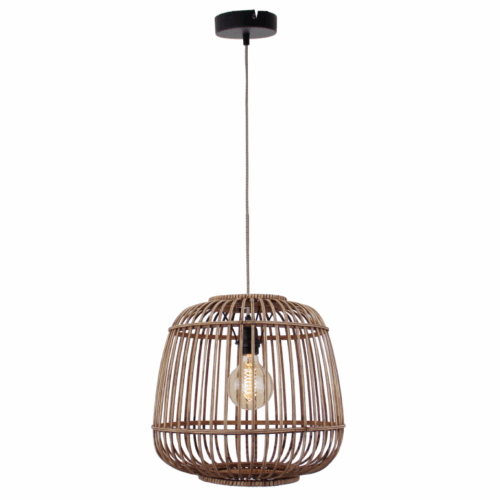 Bamboe hanglamp met natuurlijk lichtspel – Ø40 cm – Chericoni Nature