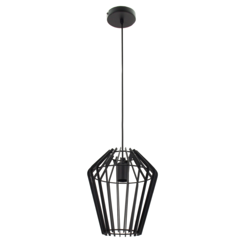 Stijlvolle Tavola hanglamp van Chericoni, zwart, Ø25 cm, met 1 lichts E27 fitting, perfect voor een chique look.