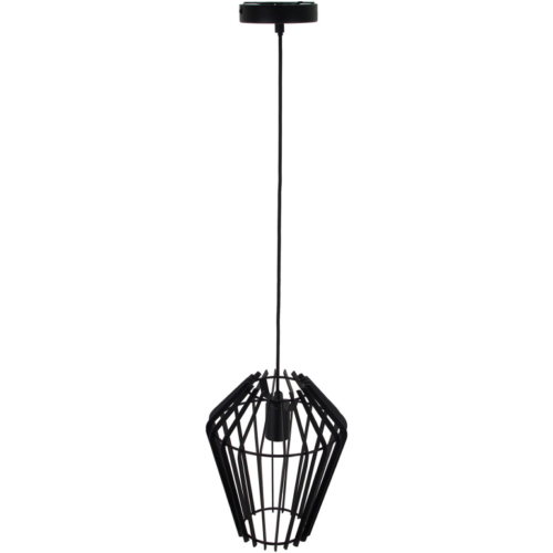 Tavola hanglamp van Chericoni, zwart, 1 lichts, Ø25 cm, met een eigentijds en minimalistisch ontwerp.