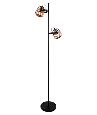Trapeze vloerlamp