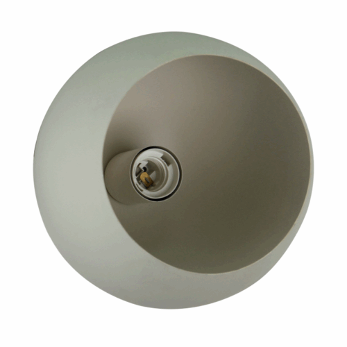 Chericoni Occhio tafellamp 25 cm in ice green is de perfecte mix van zacht kleurgebruik en stoer metaal.
