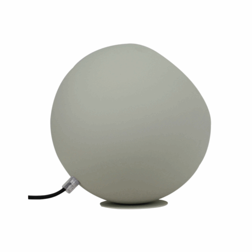 De Chericoni Occhio tafellamp in ice green straalt elegantie en frisheid uit. Ideaal als zachte sfeerverlichting.