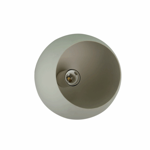 Modern en uniek: de ice green Occhio tafellamp van ijzer en metaal is dé perfecte mix van stijl en kleur.
