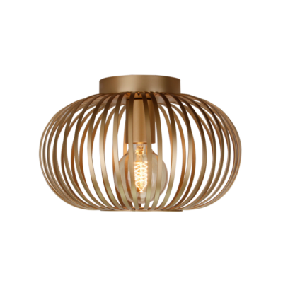 chericoni Curvato Plafondlamp – 1 lichts – Ø30cm – Goud