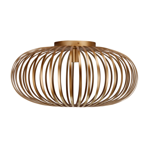 Curvato Plafondlamp - 1 lichts - Ø 60cm - Goud