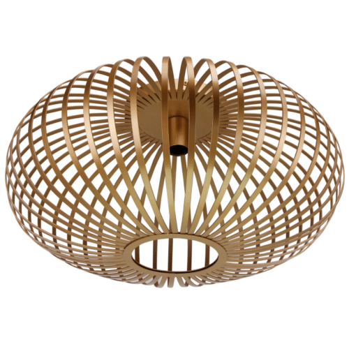 Curvato Plafondlamp - 1 lichts - Ø 60cm - Goud