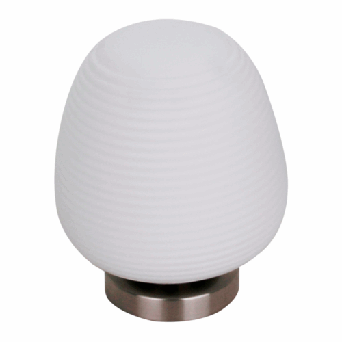Modern en sfeervol: de Costola tafellamp (Ø21 cm) van Chericoni. Perfect voor naast je bed, op een plank of in de woonkamer.