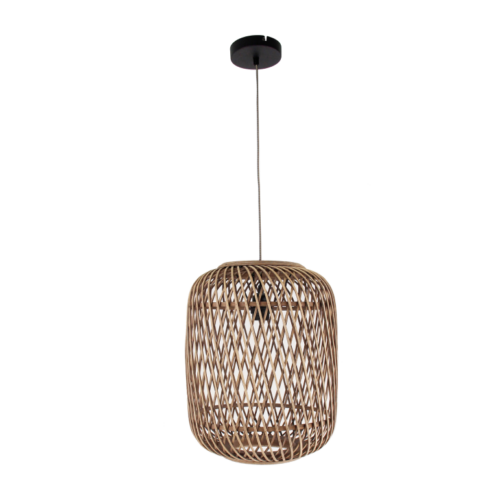 Unieke Chericoni Nature Diagonaal Hanglamp, Ø32 cm, E27, met modern houten design.