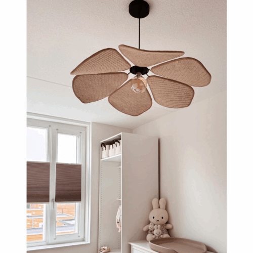 Corvo Hanglamp - 1 Lichts - Ø 80 cm - Nature - Afbeelding 2