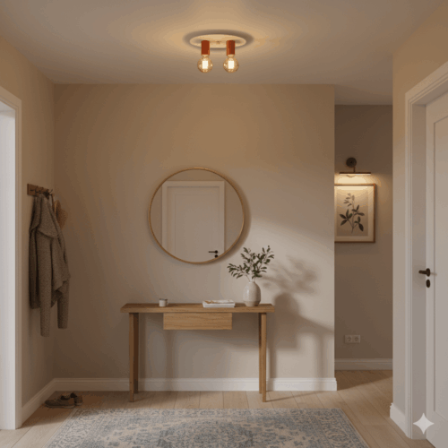 Chericoni Colorato plafondlamp – 2 lichts – rood – modern design