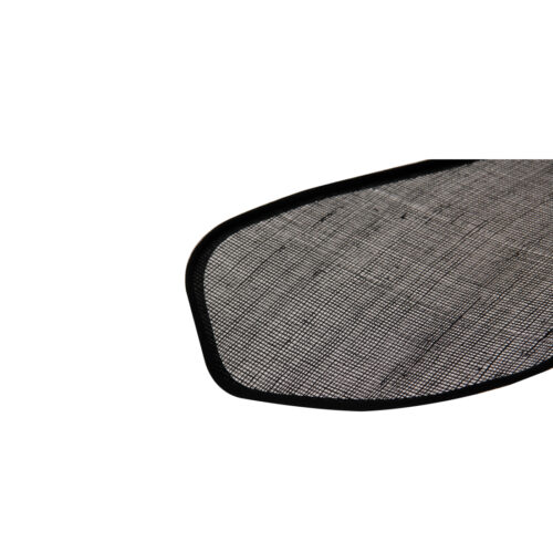 Chericoni Corvo Hanglamp Zwart – bladvormig design van linnen