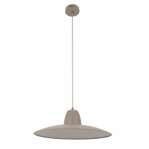 Chericoni Mantua hanglamp in zandkleur, zwart en grijs
