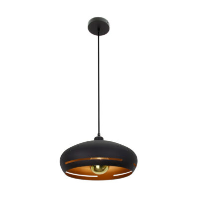 Binnenkant Chericoni Striscia hanglamp goud