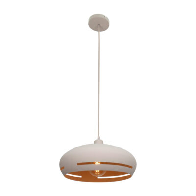 Chericoni Striscia hanglamp boven eettafel zwart en zand
