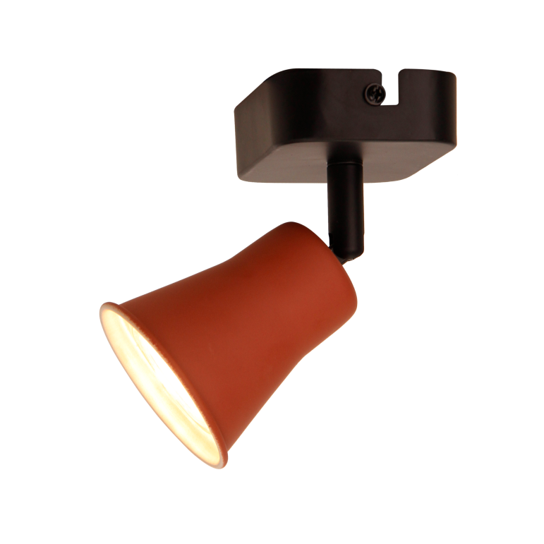 Met zijn strakke, industriële design voegt de zwarte plafondlamp Lisa een moderne uitstraling toe aan elke kamer.