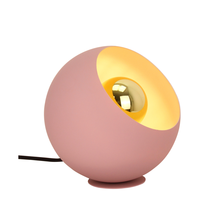 Deze moderne roze tafellamp uit de Occhio-serie voegt een speelse touch toe aan elke ruimte.
