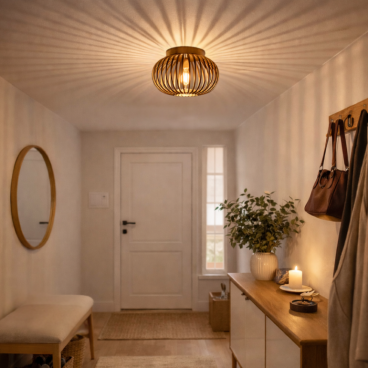 30 cm variant van de gouden Curvato van Chericoni. Perfect lamp voor in de woonkamer of hal.