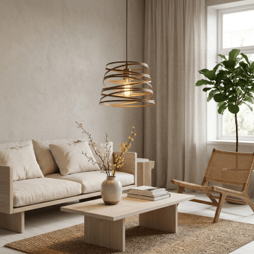 Asti Hanglamp - 1 lichts - Ø 35cm - Messing 154853502-7