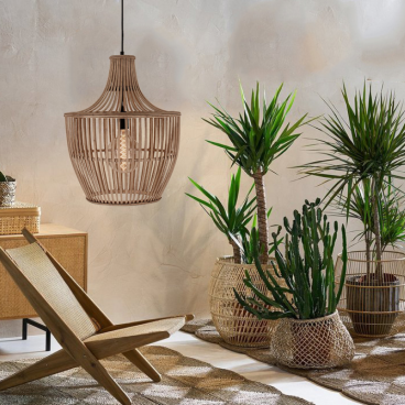 Chericoni Nature Trapeze Hanglamp – Ø40 cm – duurzaam bamboe design