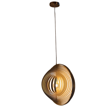 Chericoni Ring Hanglamp 1 Lichts Ø 60 cm E27 – Natuur Hout – Modern en Stijlvol 153100091 (3)