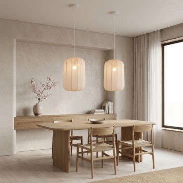 Chericoni Lecce Hanglamp - 1 Lichts - Ø28 cm - Nature 150910126 - sfeerfoto