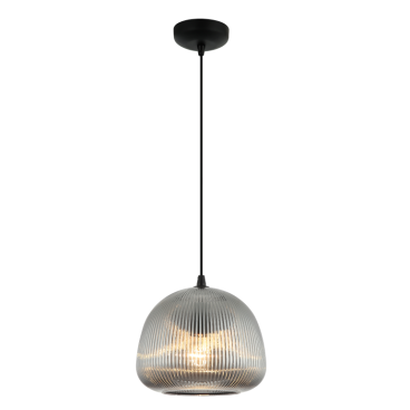 De zwarte Bra hanglamp heeft een modern ontwerp en geeft een sfeervolle uitstraling aan iedere ruimte.