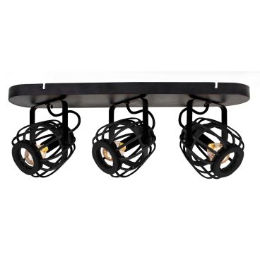 De zwarte Nature Trapeze plafondlamp brengt een landelijke charme in uw interieur. Perfect voor sfeervolle verlichting.
