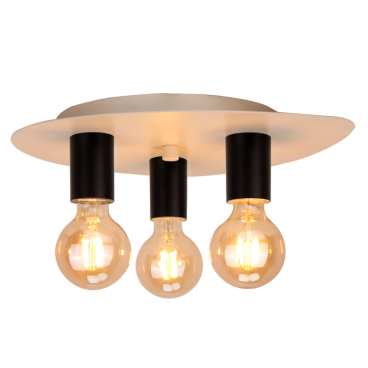 Vibrante rode plafondlamp Colorato met een uniek design. Past perfect in een moderne en sfeervolle ruimte.