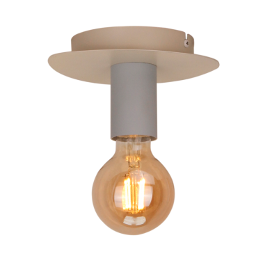 Deze roze plafondlamp uit de Colorato serie voegt een speelse touch toe aan jouw interieur. Perfect voor elke kamer!