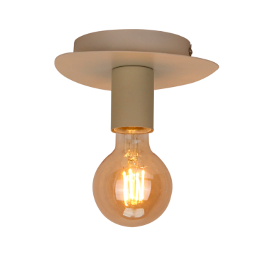 Speelse roze plafondlamp uit de Colorato serie. Brengt een vrolijke sfeer in elke kamer met zijn unieke uitstraling.