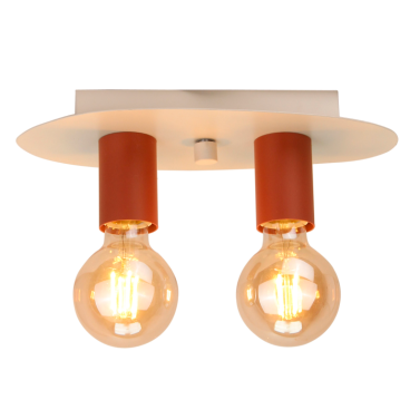 Strakke zwarte plafondlamp uit de Colorato serie. Perfect voor een eigentijdse uitstraling in elke ruimte.
