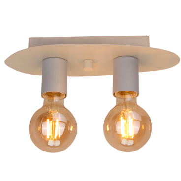 Strakke plafondlamp Colorato in zwart, perfect voor moderne interieurs. Voegt een eigentijdse touch toe aan elke ruimte.