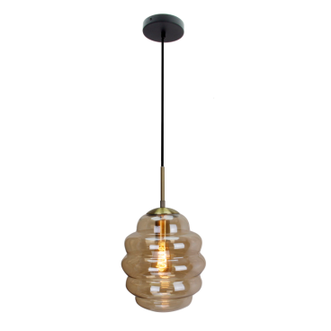 De moderne zwarte hanglamp Favo geeft een eigentijdse uitstraling aan je interieur. Perfect voor boven de eettafel.