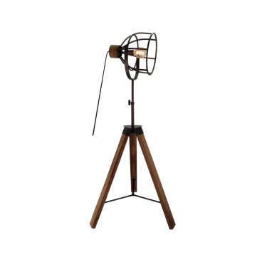 Deze zwarte vloerlamp uit de Frame-serie voegt een eigentijdse touch toe aan je interieur.