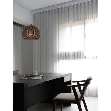 Chericoni Lodi Hanglamp - Ø30 cm H150 cm - Zwart - 154233030 - sfeerfoto