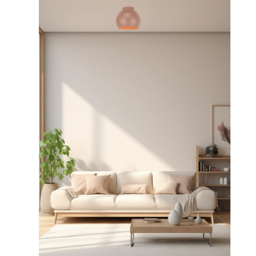 Chericoni Occhio Plafondlamp - Ø25 cm H22 cm - Taupe - 100772533 - sfeerfoto