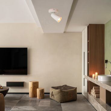 De witte Spero plafondlamp voegt een moderne touch toe aan je interieur. Perfect voor een sfeervolle ambiance in elke ruimte.