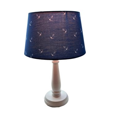 Deze moderne blauw-witte Anker tafellamp voegt een frisse toets toe aan je interieur. Perfect voor sfeervolle avonden.