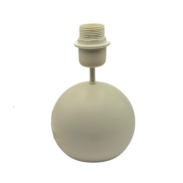 De Porto lampenvoet in crème creëert een warme, uitnodigende sfeer op elke tafel. Perfect voor een stijlvol interieur.